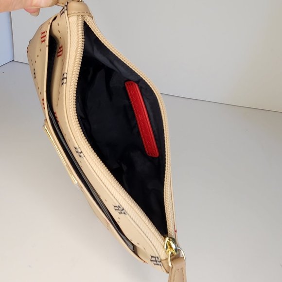 Tommy Hilfiger Tan Cosmetics Bag, Wristlet, Clutch, Small Bag - NWT - Picture 5 of 5